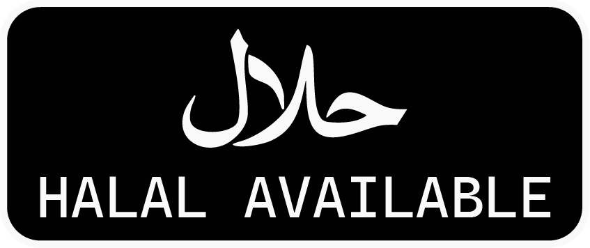 Halal Available